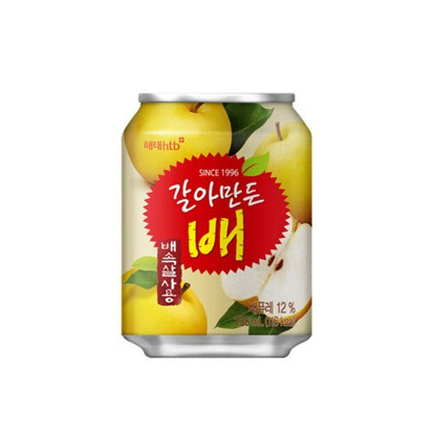 Haitai Crushed Pear Drink 238ml × 12 / 갈아만든 배