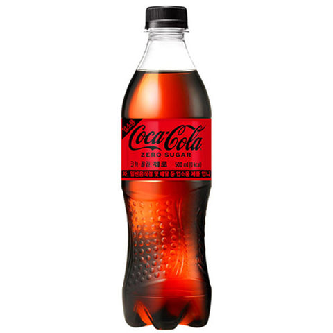 Coca-Cola Zero 500ml × 6 Retail Pack / 코카콜라 제로