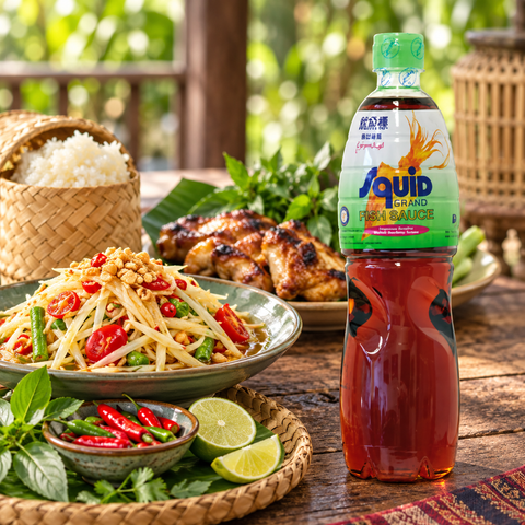 Squid Brand Fish Sauce | 700ml × 3 Bottles