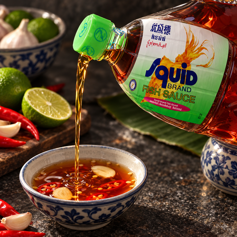 Squid Brand Fish Sauce | 700ml × 3 Bottles