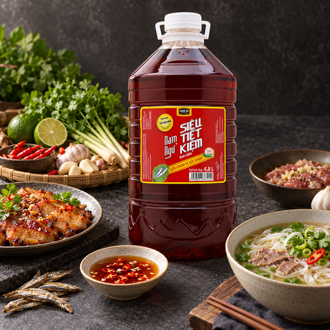 CHIN-SU Nam Ngư Super Saver Fish Sauce | 4.8L