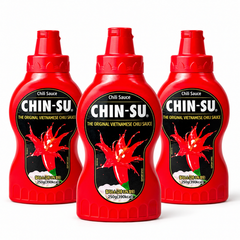 CHIN-SU Original Vietnamese Chili Sauce | 250g × 3 Bottles