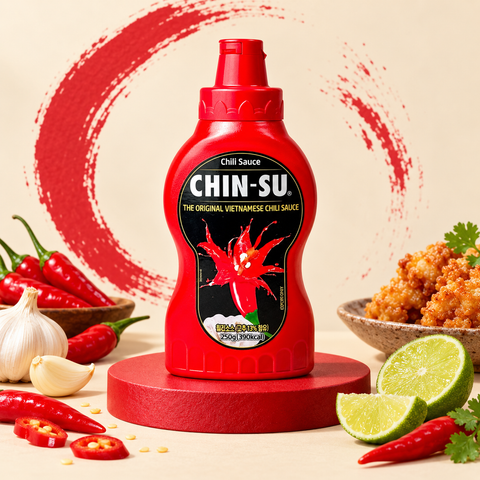 CHIN-SU Original Vietnamese Chili Sauce | 250g × 3 Bottles