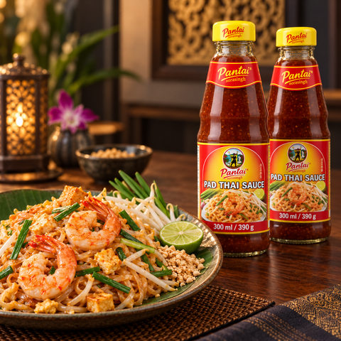 PANTAI NORASINGH Pad Thai Sauce | 300ml × 2 Bottles