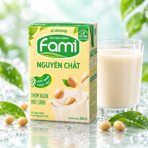 FAMI Original Soy Drink | 200ml × 36 Packs