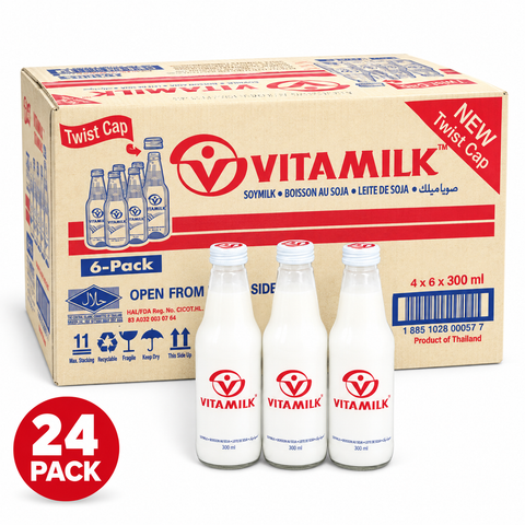 VITAMILK Original Soy Drink | 300ml × 24 Bottles