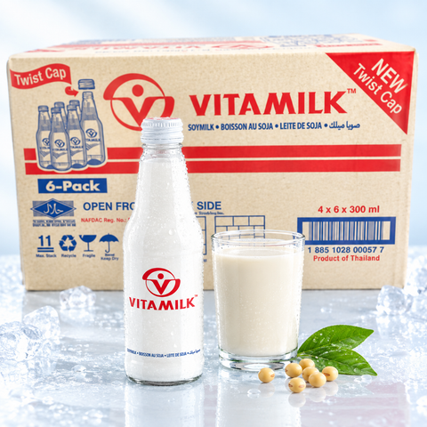 VITAMILK Original Soy Drink | 300ml × 24 Bottles
