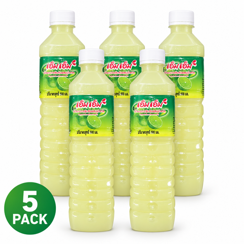 MM Lime Juice | 500ml × 5 Bottles