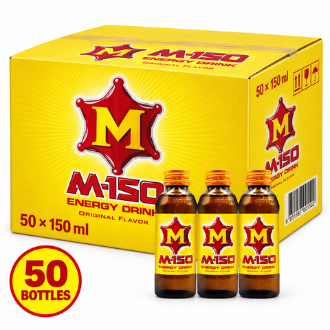 M-150 Original Energy Drink | 150ml × 50 Bottles